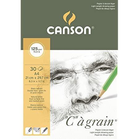 Skicirka "C" á Grain A4 125 g, 30 listna