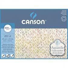 Watercolour pad Aquarelle Canson 23x31 c