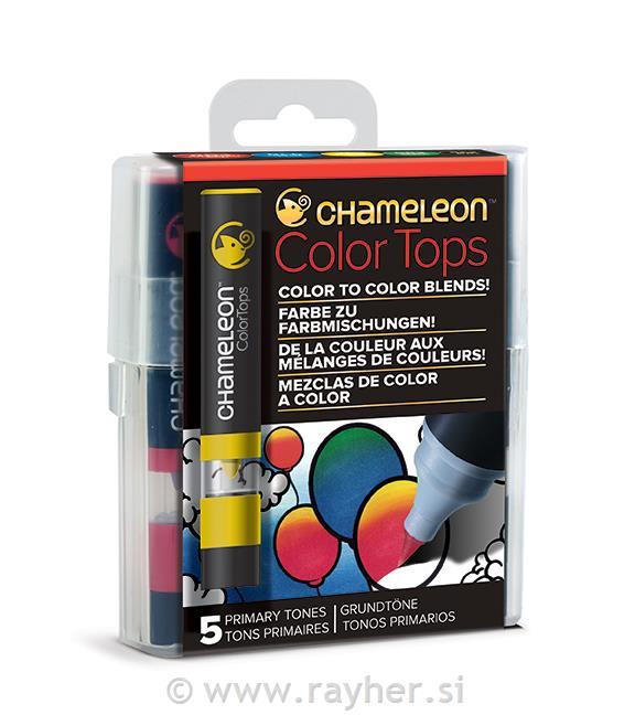 Chameleon 5 Color Tops Primary Tones Set