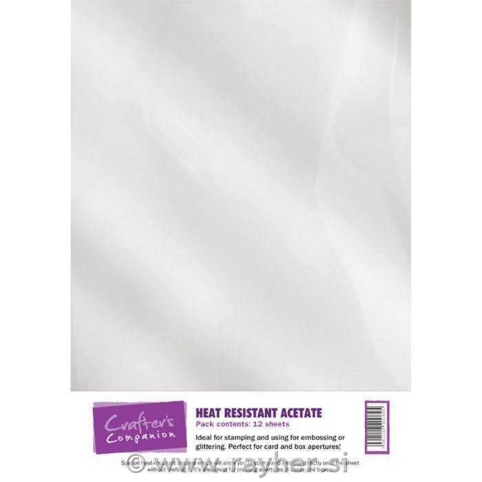 Folija acetatna, 100mcr, set 12, temperaturno obstojna