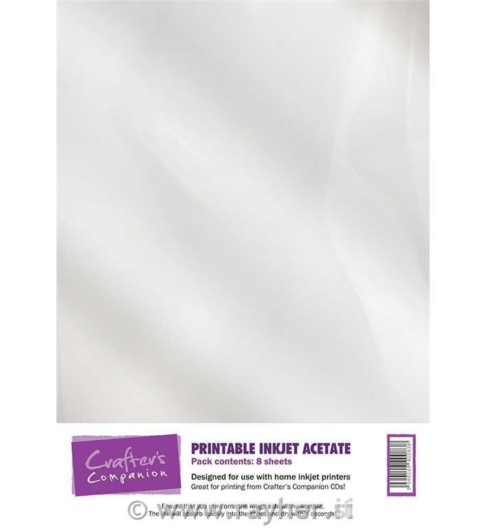 Folija acetatna za tiskanje, A4, set 8