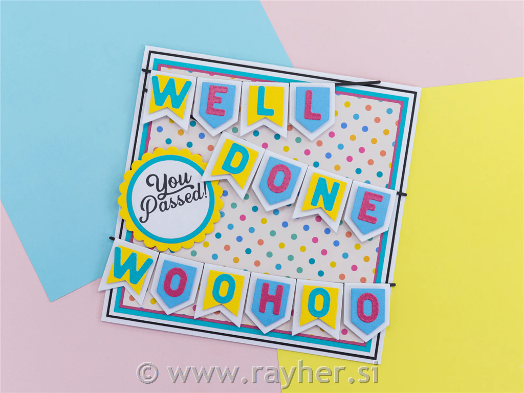 Rezalna šablona Zastavice