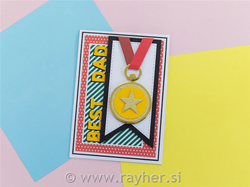 Rezalna šablona Medalja