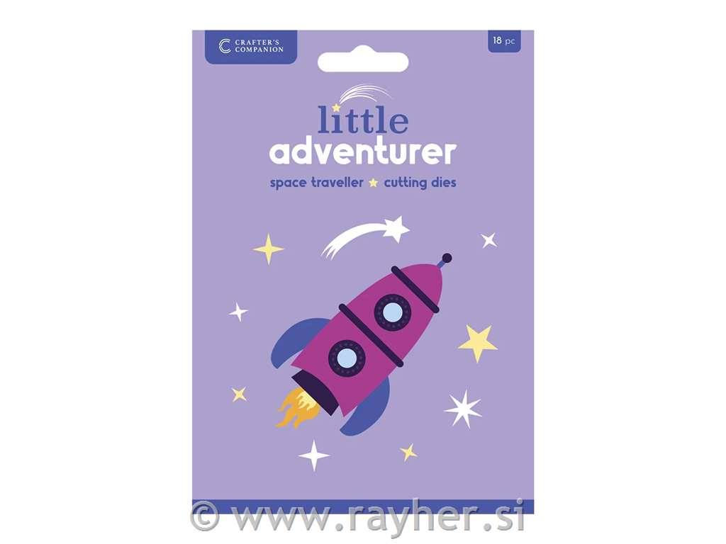 Rezalne šablone Vesolje, set 17