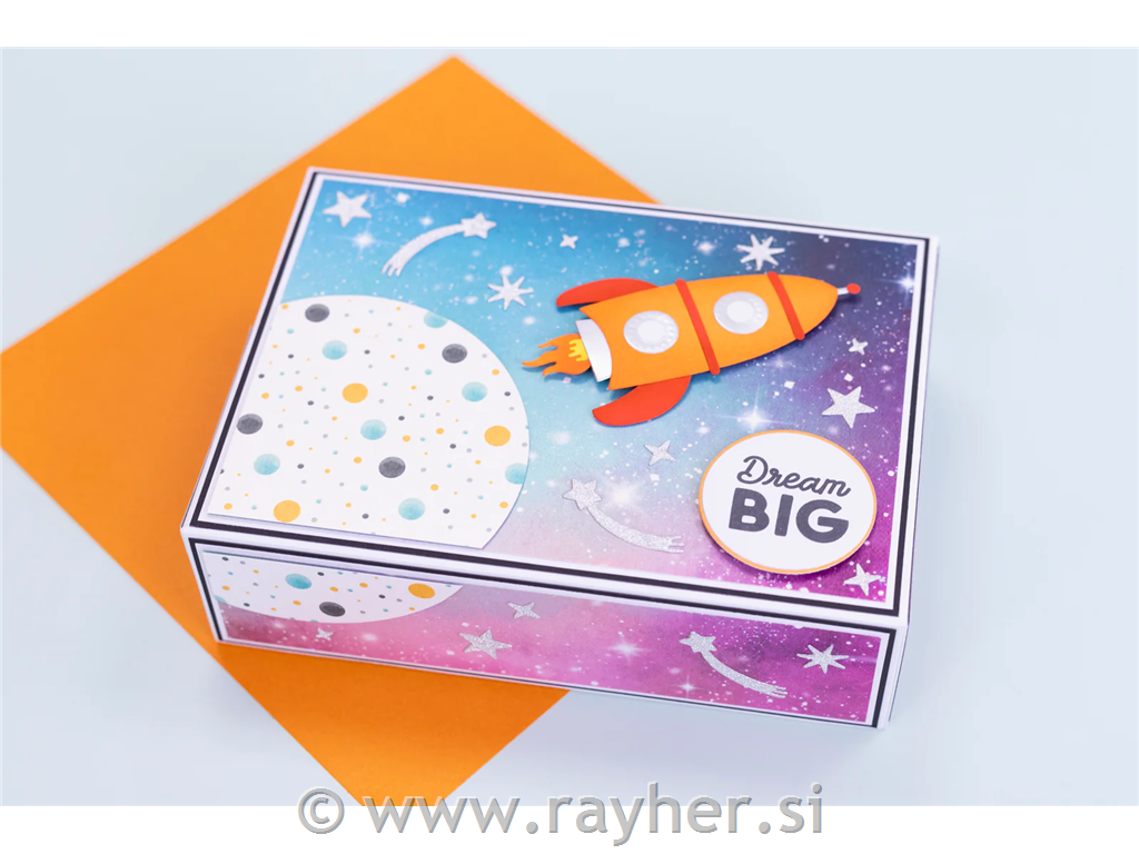 Rezalne šablone Vesolje, set 17