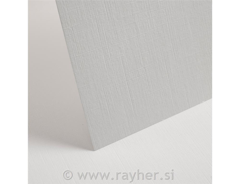 Karton "Linen" s strukturo, bel, A4, 1 kos