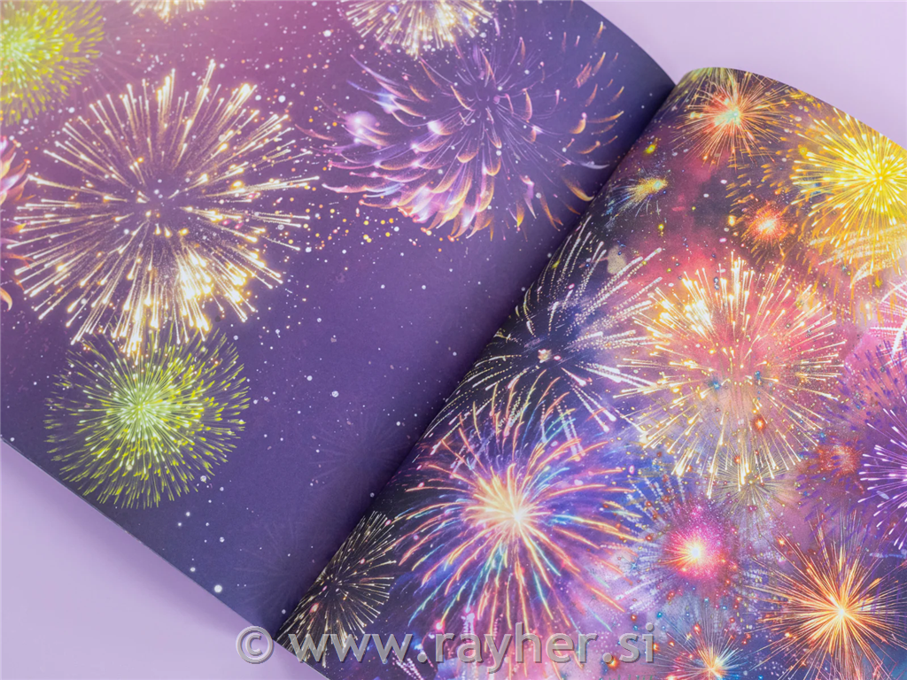 Set papirjev 30x30cm, Stardust, set 36