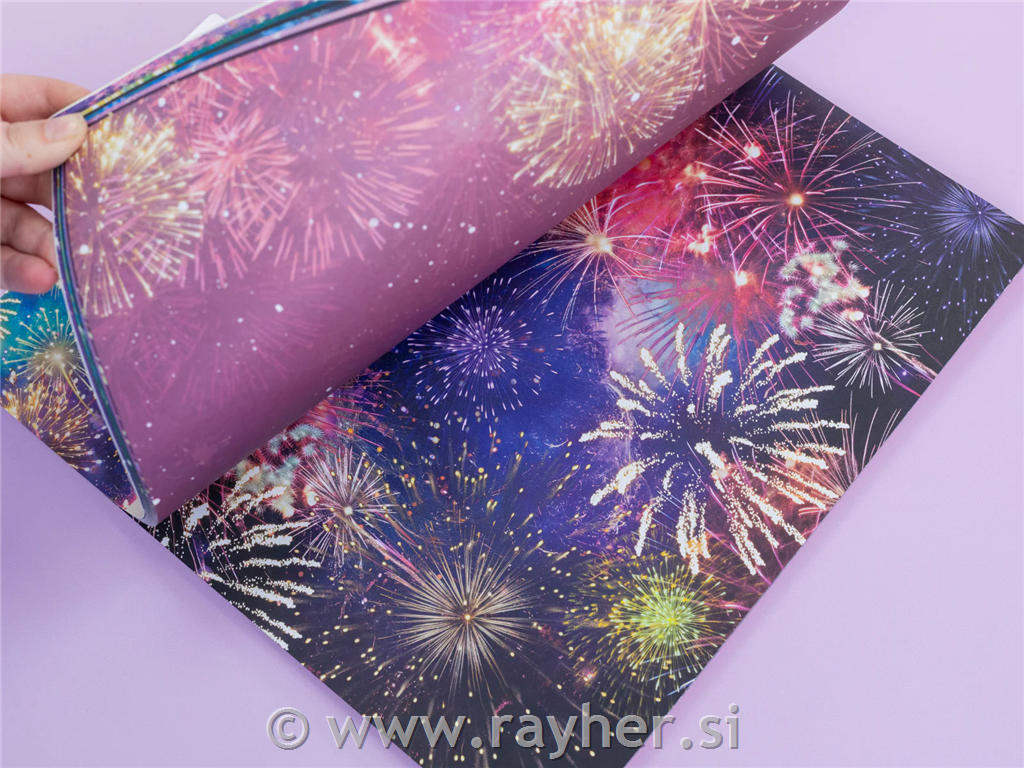 Set papirjev 30x30cm, Stardust, set 36