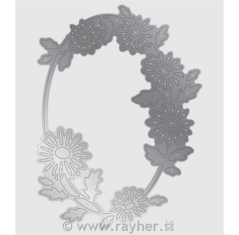 Rezalna šablona & Štampiljke Live Life in Full Bloom