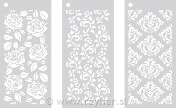 Gemini 3D Embossing Folder & Stencil - O