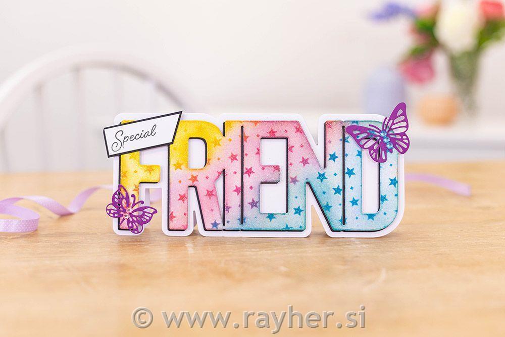 Plastična šablona, Stars and Spots