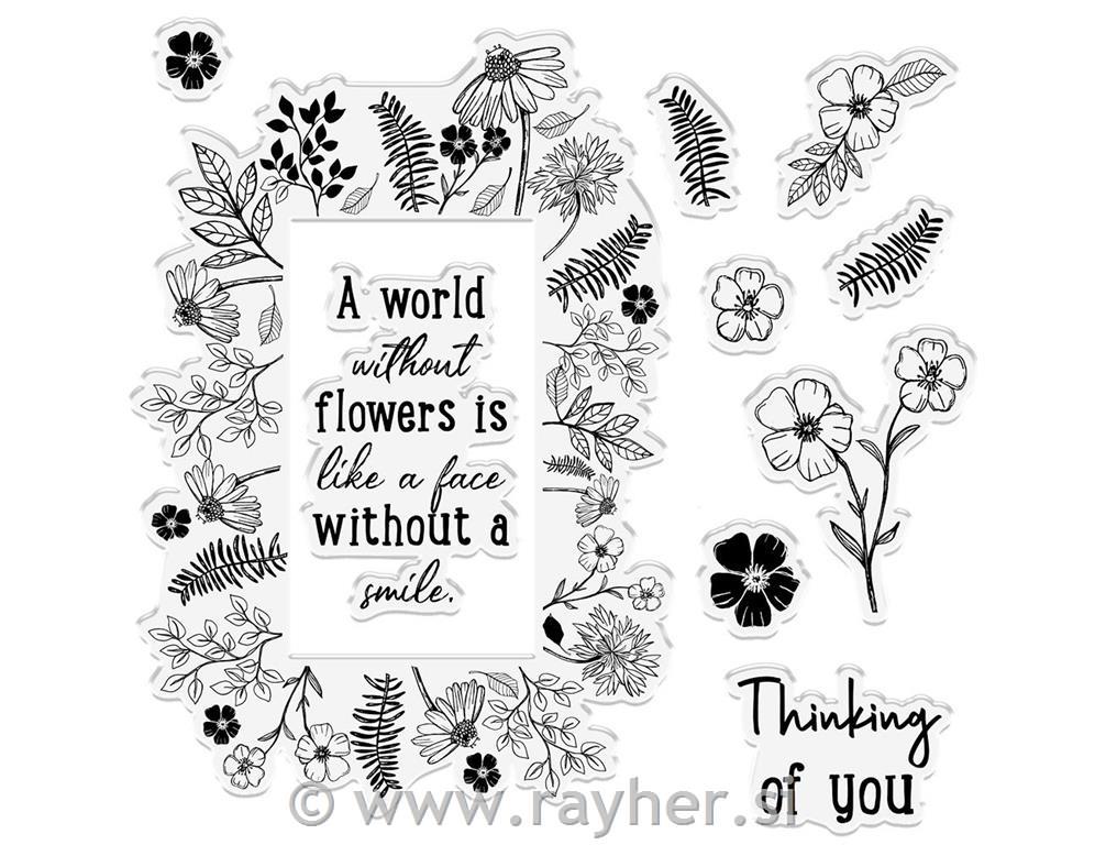 Clear Stamps - Wild Blooms