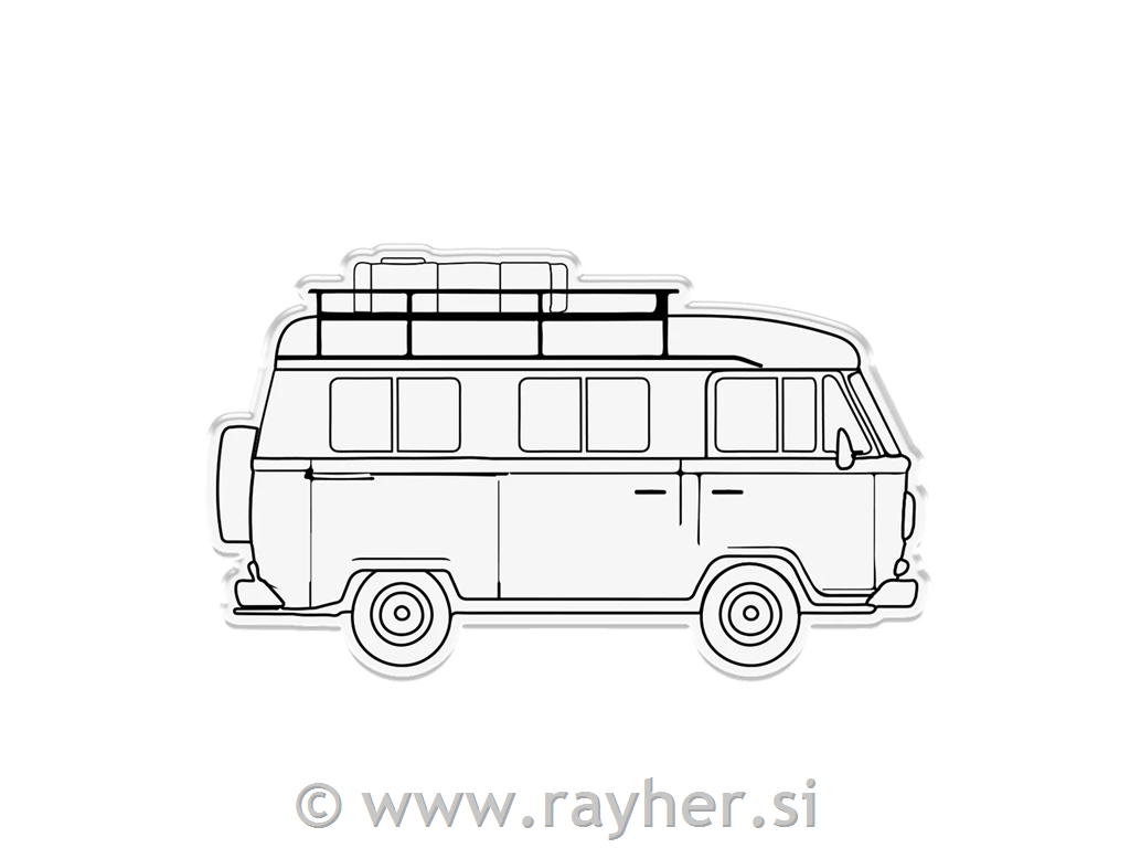 Rezalna šablona & Štampiljka Enjoy the Journey