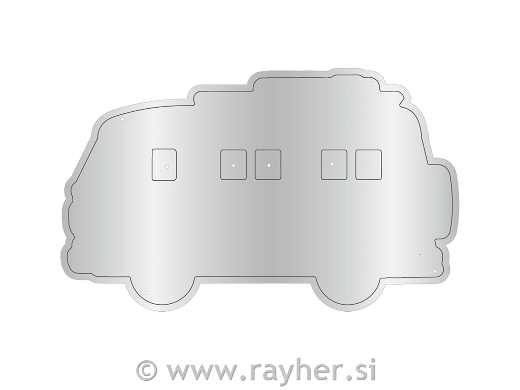 Rezalna šablona & Štampiljka Enjoy the Journey