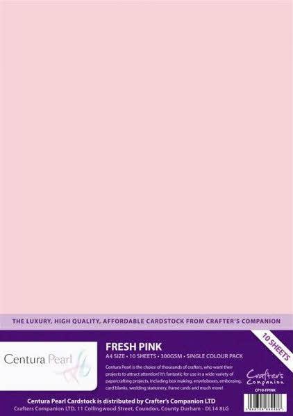 KARTON PERL ROZA A4,300gsm,SET10