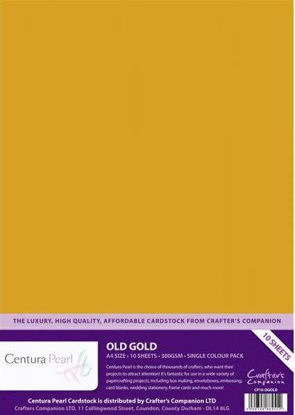 KARTON PERL ZLAT A4,300gsm, SET10