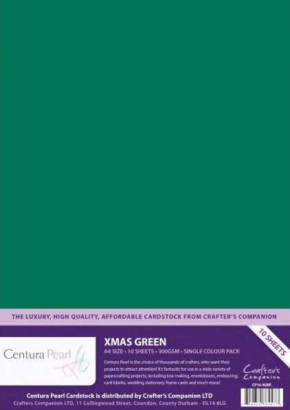 KARTON PERL ZELEN A4, 300gsm, SET10