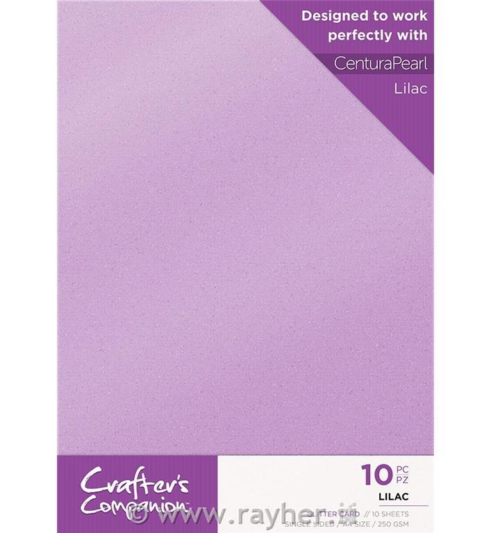 KARTON BLEŠČICE VIJOLIČEN, A4, 250gsm, SET10