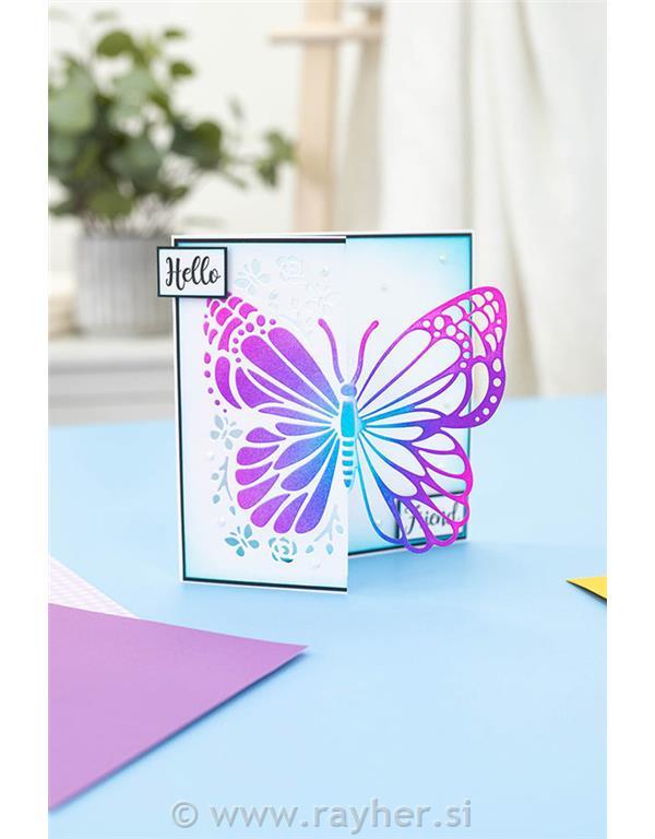 Rezalna šablona Charming Butterfly