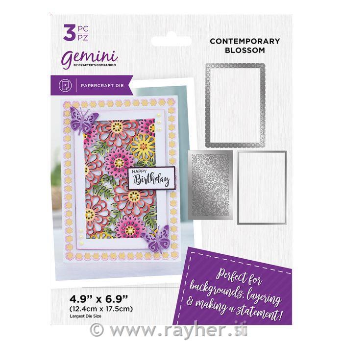 Rezalne šablone Gemini Contemp. Blossom