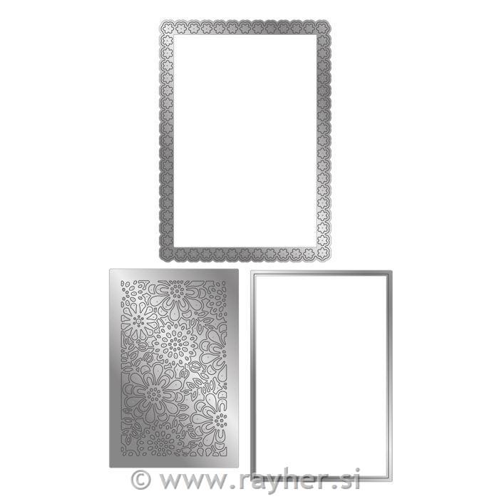 Rezalne šablone Gemini Contemp. Blossom