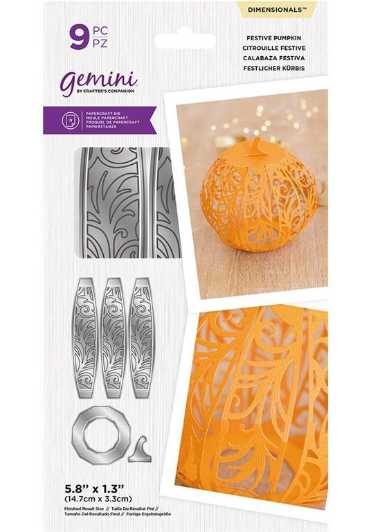 Rezalne šablone Gemini - Festive Pumpkin