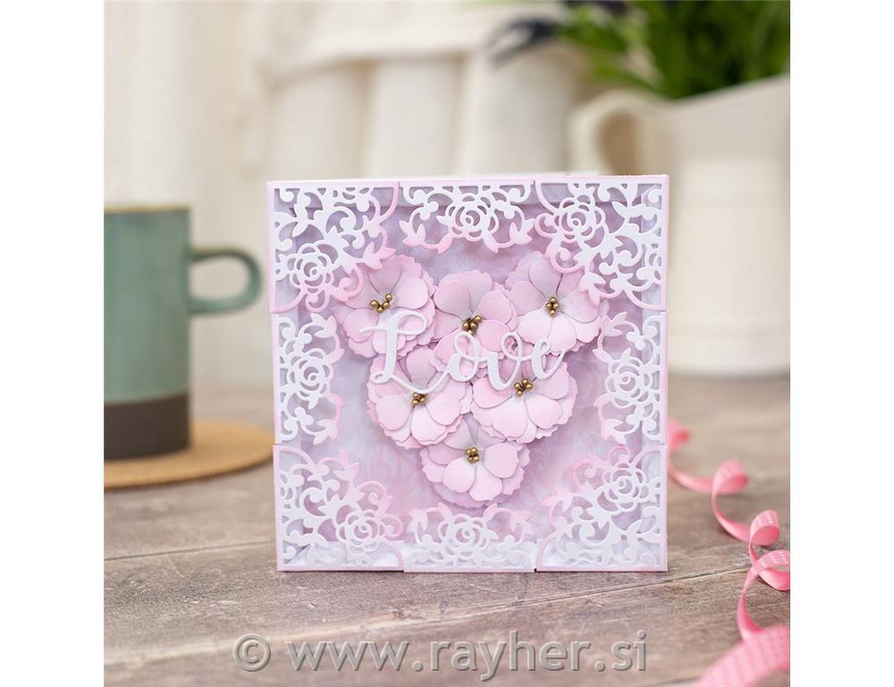 Rezalne šablone 3D Border Set - Vines