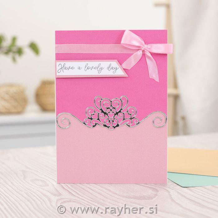 Gemini Baroque Border Die - Chambord