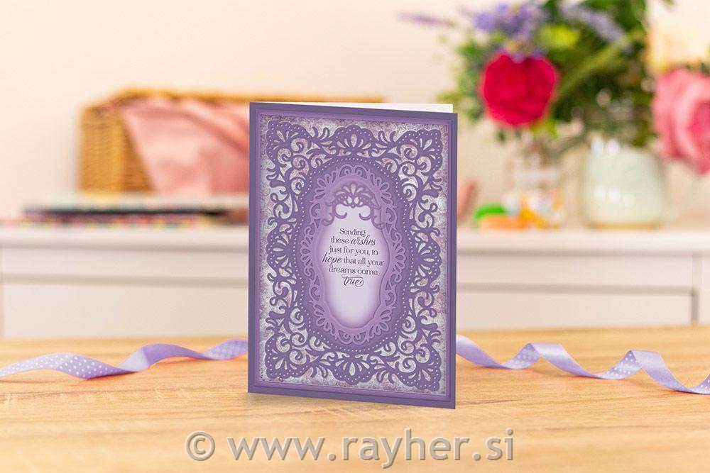 Rezalne šablone Nesting Gemini - Filigree Frame