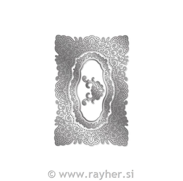 Rezalne šablone Nesting Gemini - Filigree Frame