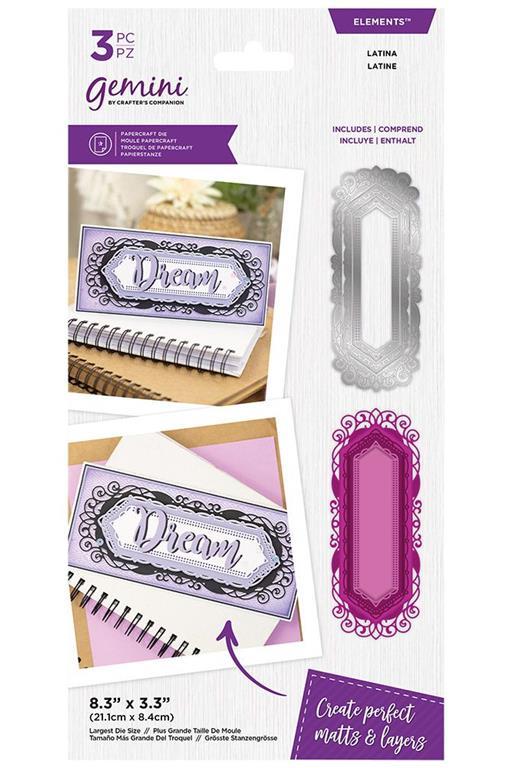 Rezalna šablona - Nesting Die - Latina