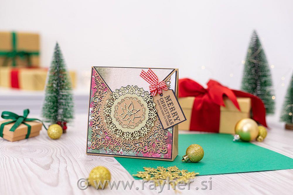 Gemini - Metal Die - Elements -Yuletide Blooms