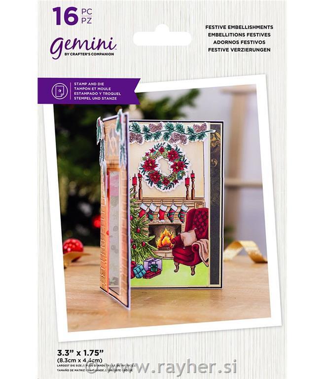 Gemini - Stamp and Die - Festive Embelli