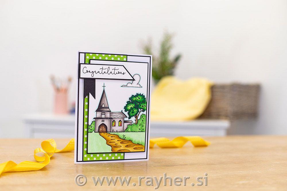 Štampiljka Lee Holland - Village Church