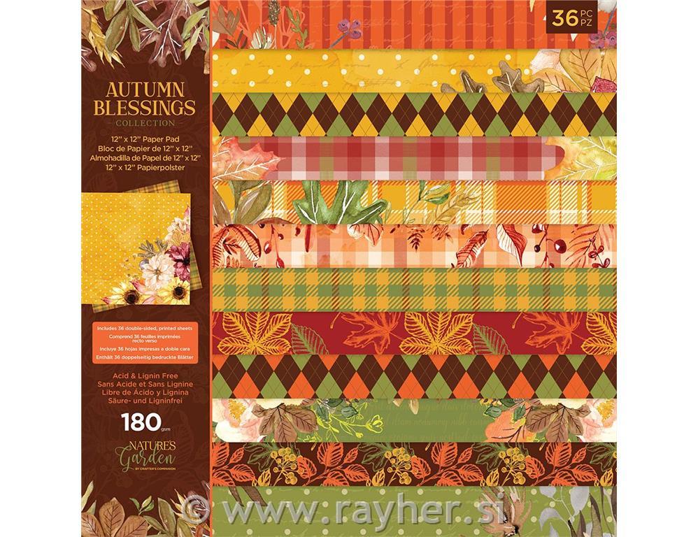 Set papirjev Autumn Blessings Collection 30x30cm