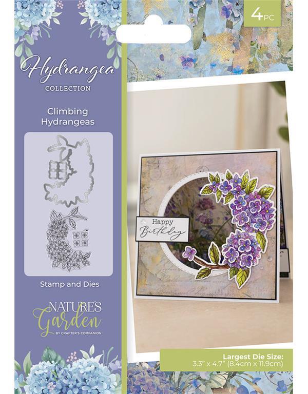 Rezalne šablone & Štampiljke Climbing Hydrangeas