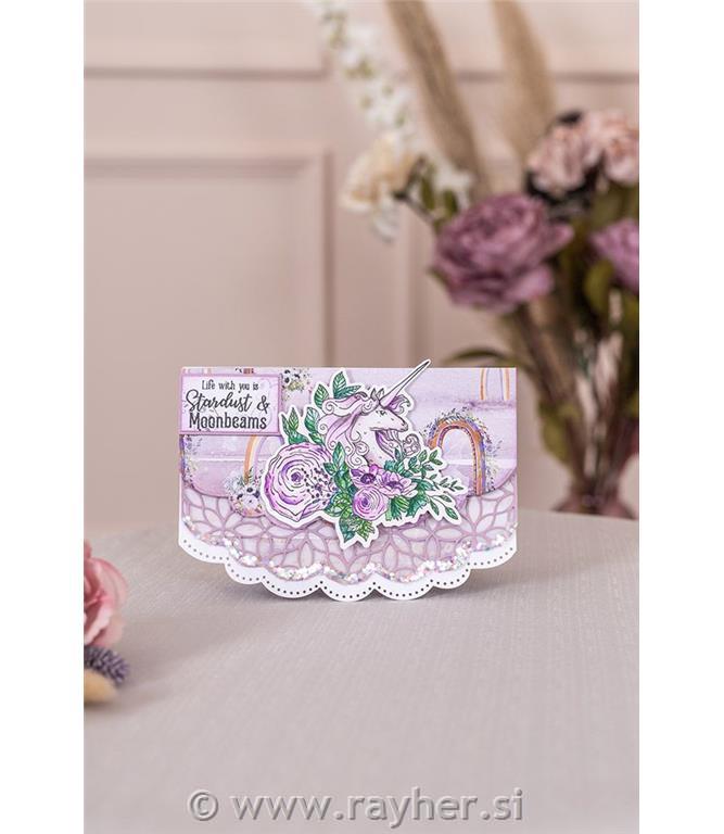 Rezalna šablona & Štampiljka Decorative Unicorn