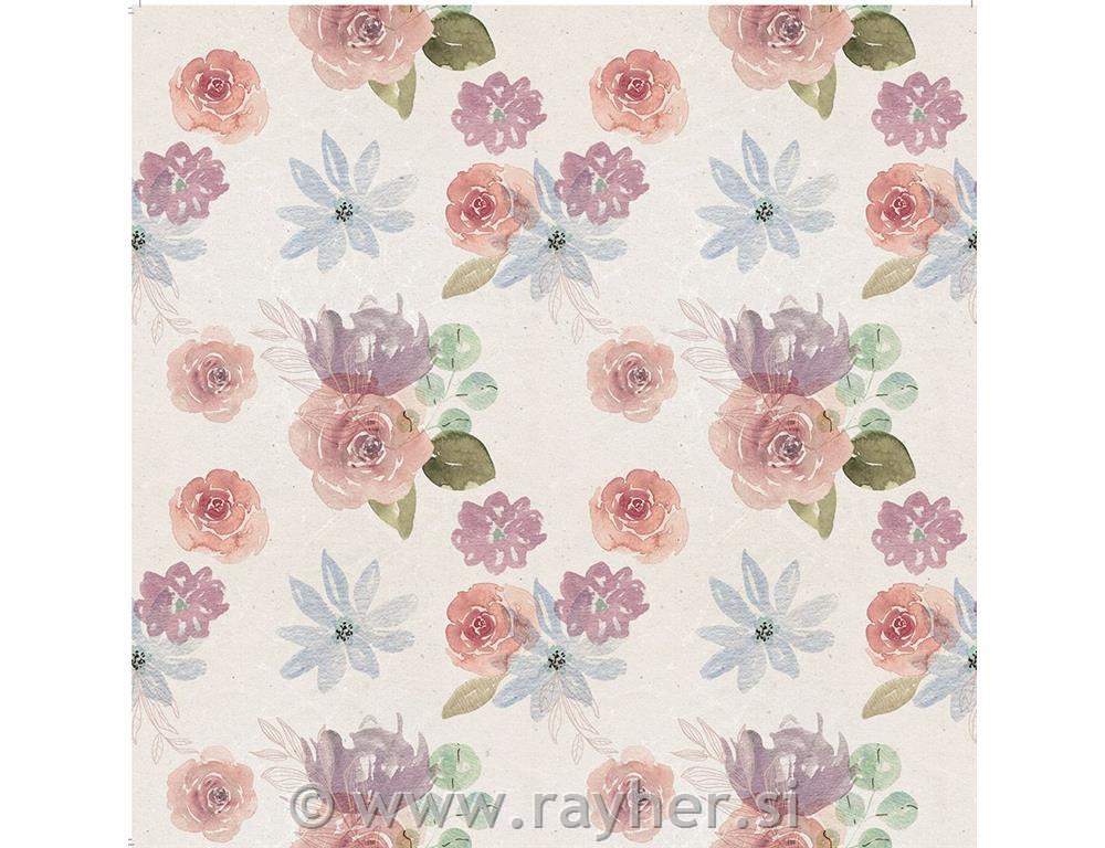 Paper pad Rose Garden Vallium, 30x30cm