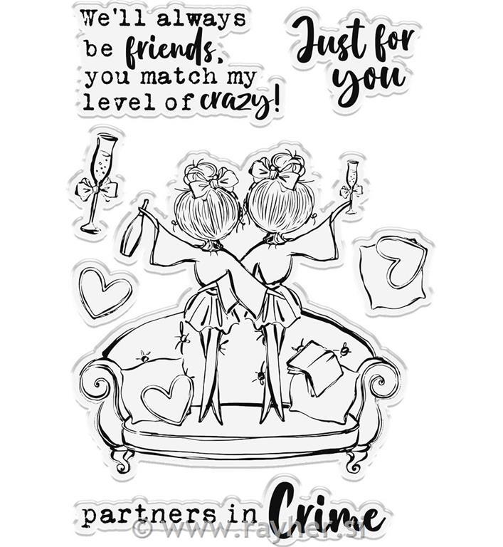 Štampiljke Sassy & Classy - Partners In Crime