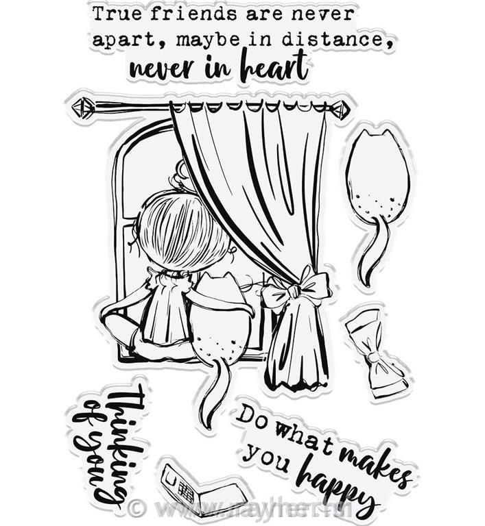 Štampiljke Sassy & Classy - True Friends