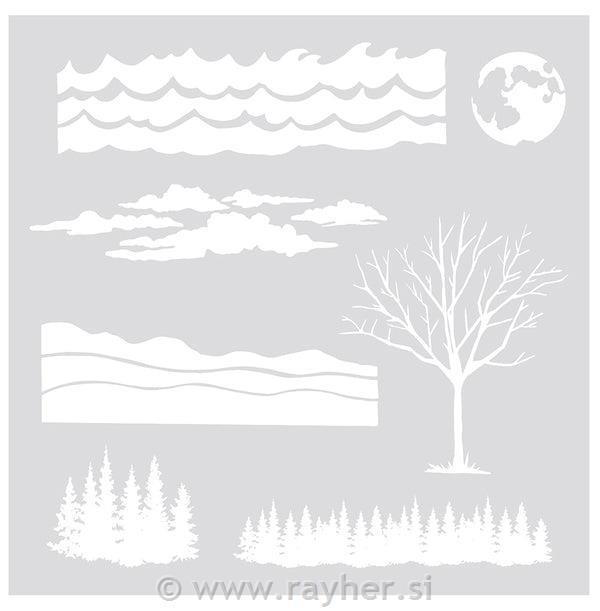 Šablona Bella Luna, Landscape Builder