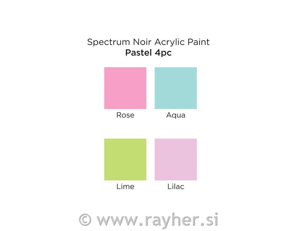 Flomastri Acrylic Paint Marker Pastel, set 4