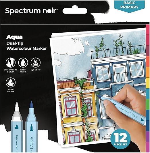 Flomastri Spectrum Noir Aqua set 12 Basic Primary