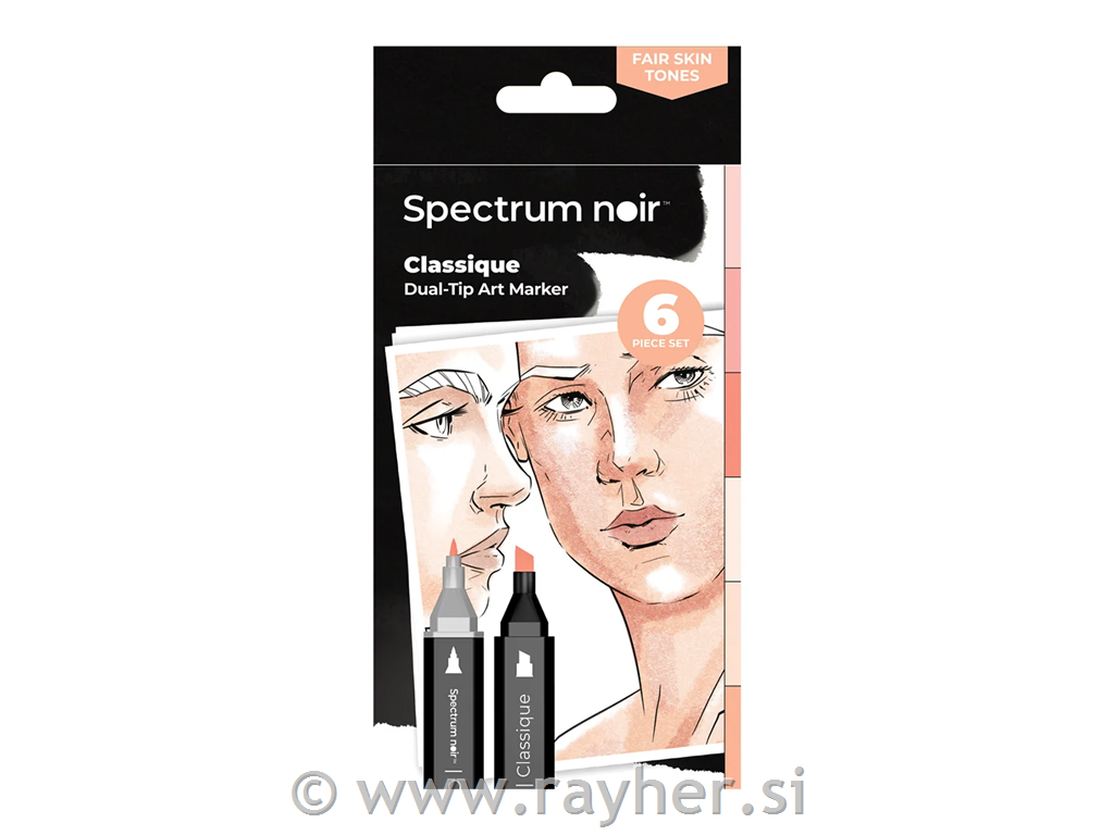 Spectrum Noir-Classique 6pc-Fair Skintones
