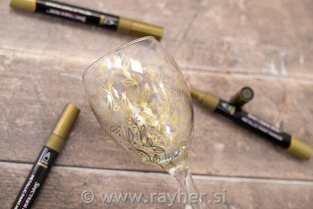 Set flomastrov Metallic Paint Marker - Liquid Gold