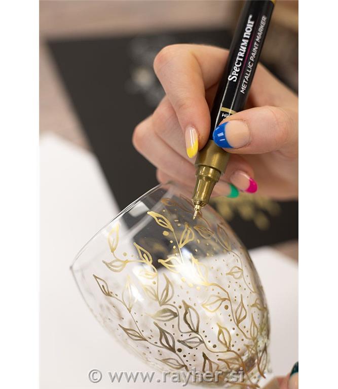 Set flomastrov Metallic Paint Marker - Liquid Gold