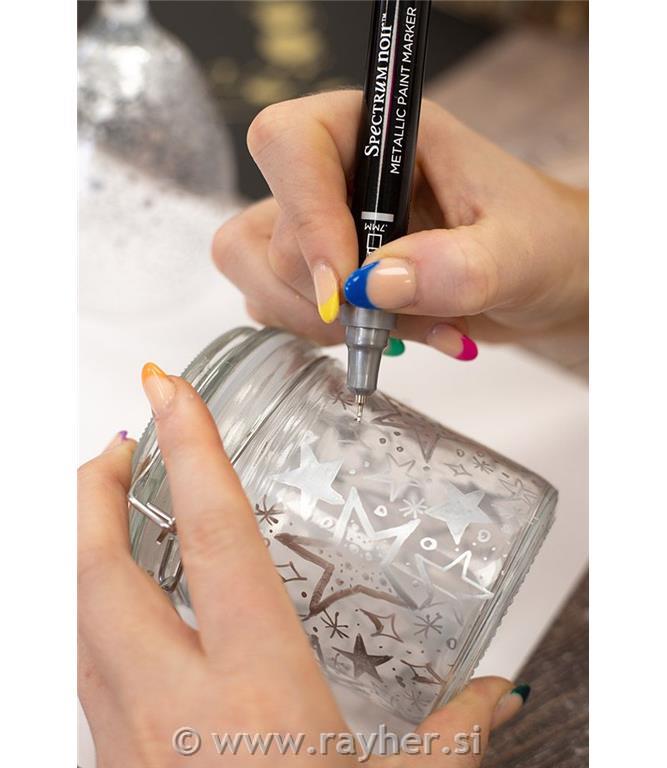 Set flomastrov Metallic Paint Marker - Quicksilver