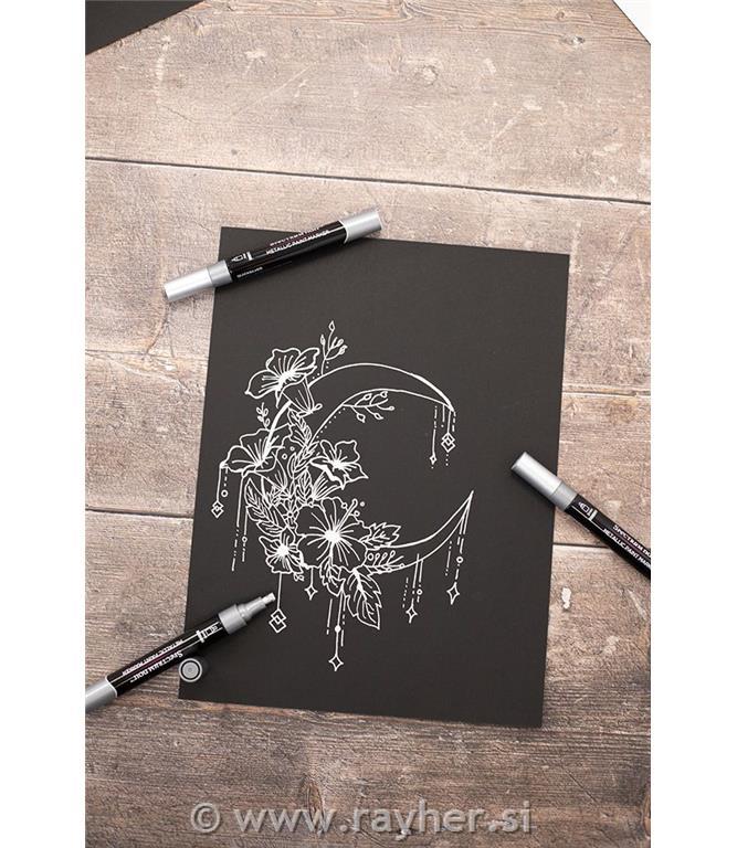 Set flomastrov Metallic Paint Marker - Quicksilver