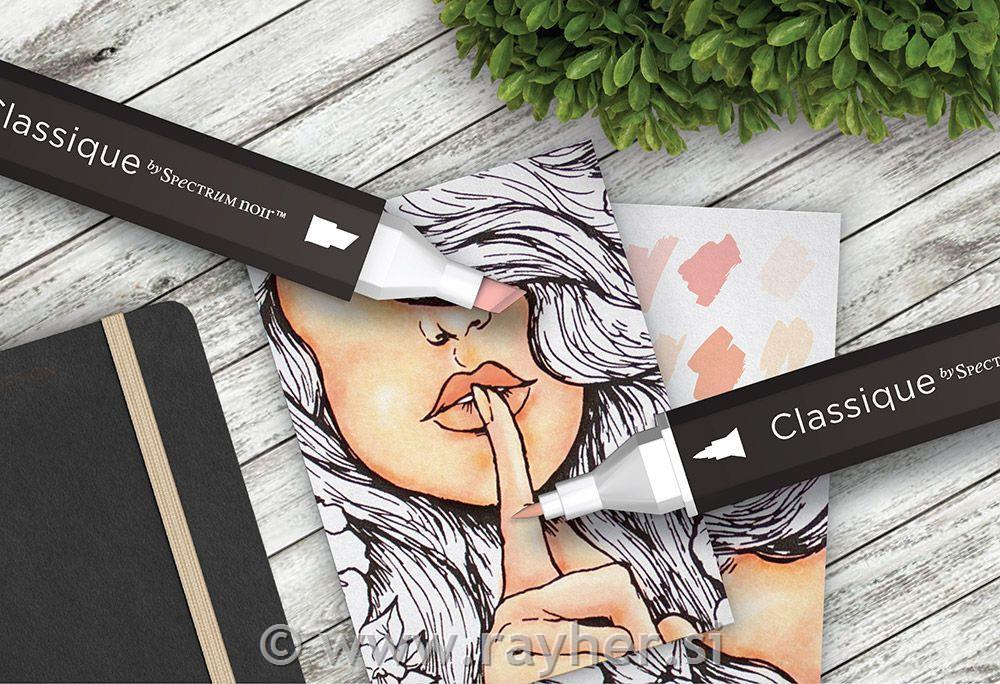 FLOMASTRI SPECTRUM NOIR, SET 6, TONES