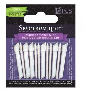 Spectrum Noir Replacement Nibs - 12 Pac